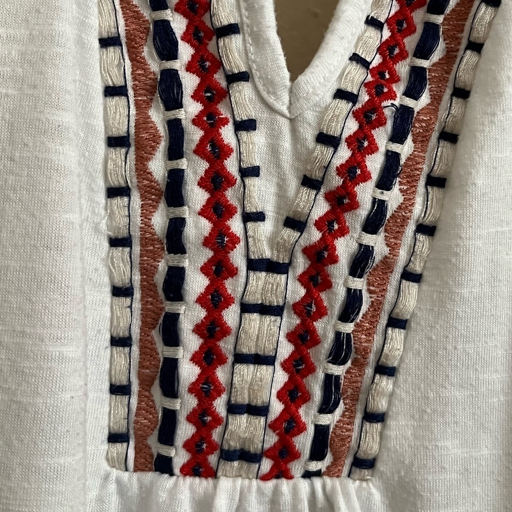 Embroidered Racer Back Tank - Picture 3 of 8
